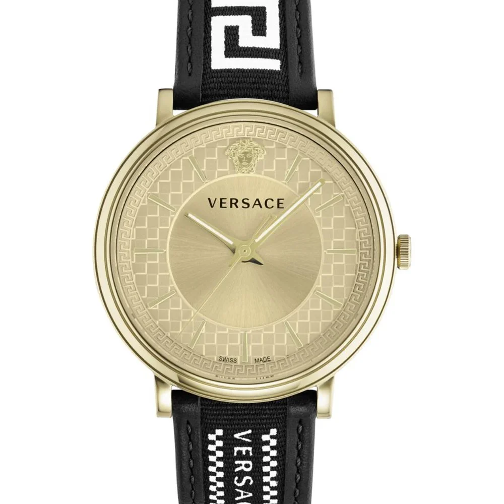Versace Men's Circle 42mm Watch! New!